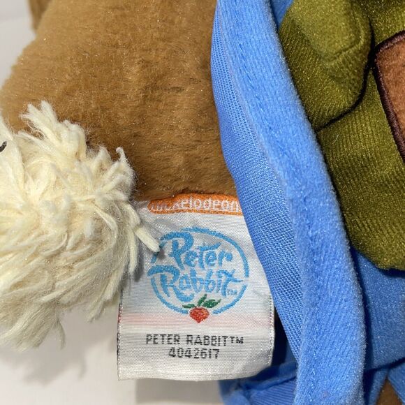 PETER RABBIT Plush 12” GUND With Messenger Bag 2015 Nickelodeon - Picture 9 of 10